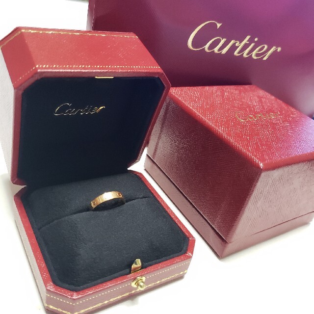 Cartier(カルティエ)のカルティエ　ラブリング　ピンクゴールド レディースのアクセサリー(リング(指輪))の商品写真