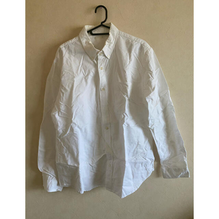 ジーユー(GU)のGU 白シャツ　XL(シャツ/ブラウス(長袖/七分))