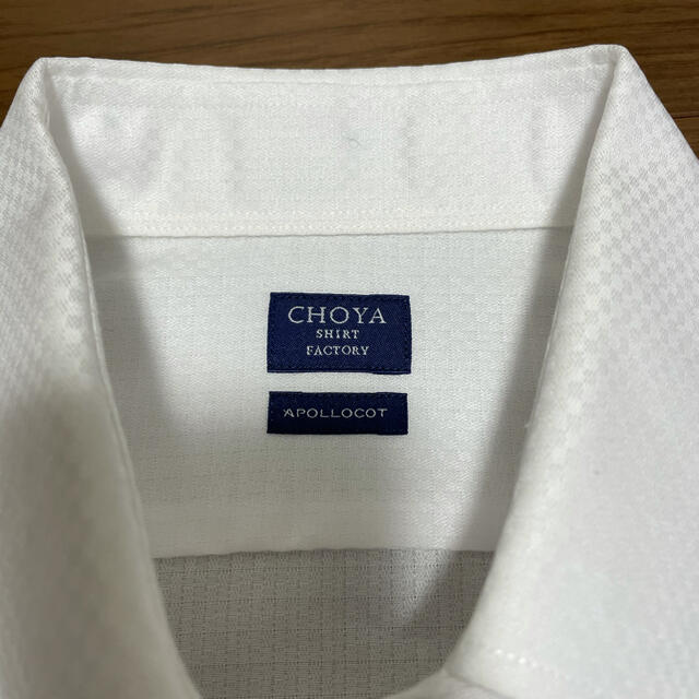 THE SUIT COMPANY(スーツカンパニー)のノーアイロン　蝶矢シャツ　CHOYA アポロコット 長袖　Yシャツ ボタンダウン メンズのトップス(シャツ)の商品写真