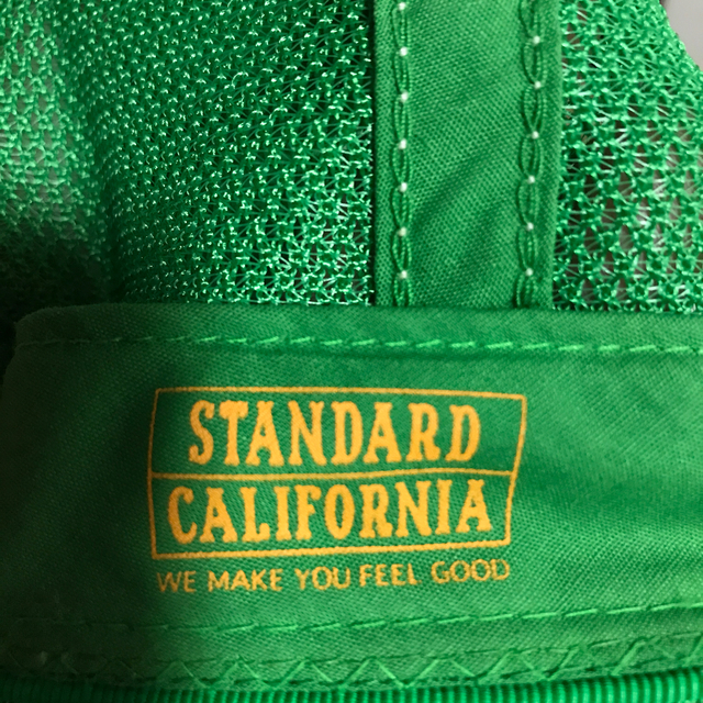STANDARD CALIFORNIA(スタンダードカリフォルニア)の処分前の最終値下げ‼︎スタンダードカリフォルニア　メンズキャップ　グリーン メンズの帽子(キャップ)の商品写真