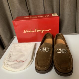 サルヴァトーレフェラガモ(Salvatore Ferragamo)の美品　Salvatore Ferragamo フェラガモ　ローファー　ガンチーニ(ドレス/ビジネス)