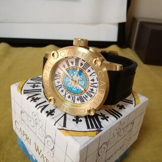 限定モデル Capri Watch 2014年 ブラウンゴールド 腕時計(アナログ)