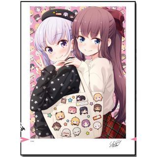 【限定1/100】得能正太郎 『NEW GAME!』書き下ろしアートグラフA