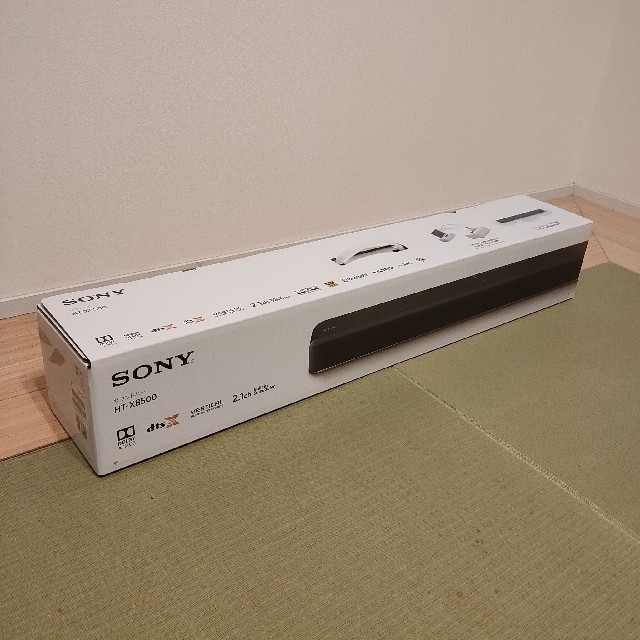 【爆買い！】 - SONY サウンドバー(HT-X8500) SONY製  スピーカー