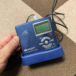 シャープ(SHARP)のシャープ　MDプレイヤー(ポータブルプレーヤー)