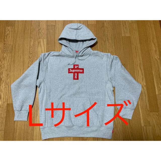 Supreme Cross Box Logo Hooded Sweatshirt