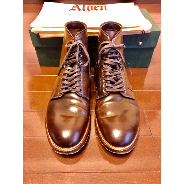 Alden(オールデン)の【美品】シガー オールデン alden コードバン 8.5 A/C 45616H メンズの靴/シューズ(ドレス/ビジネス)の商品写真