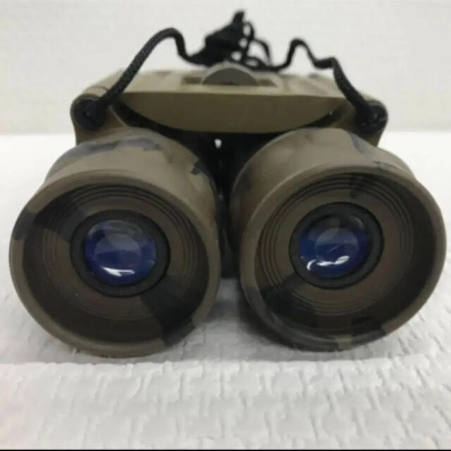 イラク戦 陸自/米軍 砂漠迷彩軍用双眼鏡 昼夜兼用 12X25 19000円の品