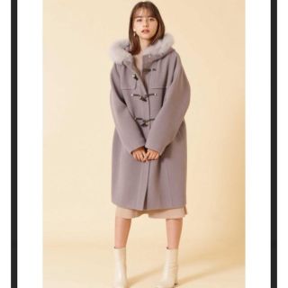 ジルバイジルスチュアート(JILL by JILLSTUART)の【31日限定値下げ】ジルバイジルスチュアート フロッシーモッサダッフルコート (ダッフルコート)