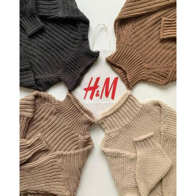 H&M - うめ　H&M チャンキーニットセーター