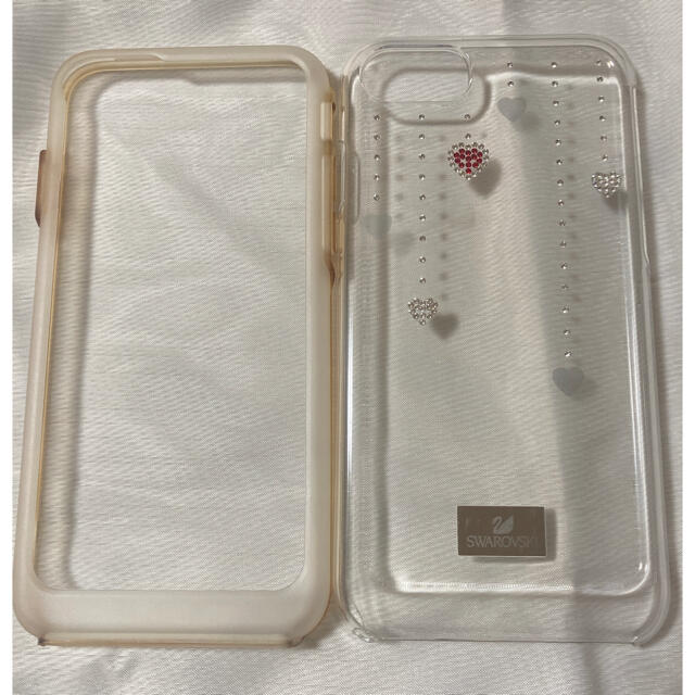 SWAROVSKI(スワロフスキー)の【あんず様専用】iPhoneケース　スワロフスキー　 スマホ/家電/カメラのスマホアクセサリー(iPhoneケース)の商品写真