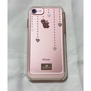 スワロフスキー(SWAROVSKI)の【あんず様専用】iPhoneケース　スワロフスキー　(iPhoneケース)