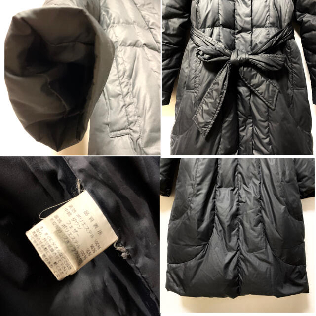 St.Trophimeサンドロフィーム/90%ダウンコートロングジャンパー軽い黒 レディースのジャケット/アウター(ダウンコート)の商品写真