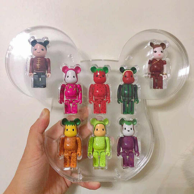 キャラクターグッズbe@rbrick ブリスターボード　100% 8個入り