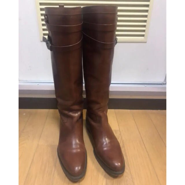 SARTORE サルトル ロングブーツ .5サイズ モール 円引き