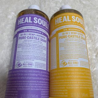 ドクターブロナー(Dr.Bronner)のドクターブロナー マジックソープ ラベンダー シトラスオレンジ(ボディソープ/石鹸)