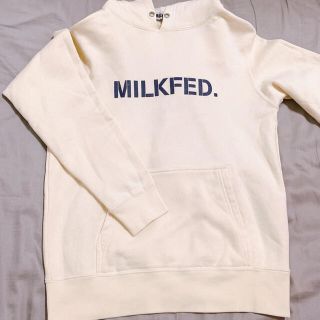 ミルクフェド(MILKFED.)の◆MILKFED.×ミッキーコラボ◆ フード付きパーカー(パーカー)