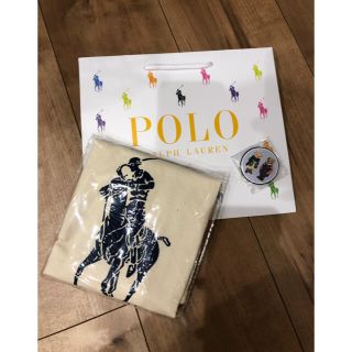 ポロラルフローレン(POLO RALPH LAUREN)のラルフローレン オリジナルエコバッグ&缶バッジ＆限定ショッパー(エコバッグ)