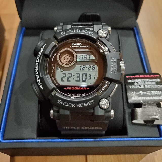 G-SHOCK　フロッグマン　GWF-D1000-1JF生産終了カラー