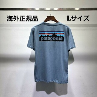 パタゴニア(patagonia)のゆか様専用　patagonia　半袖　Tシャツ　ブルー　Lサイズ(Tシャツ/カットソー(半袖/袖なし))