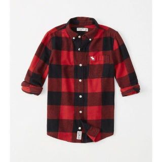 アバクロンビーアンドフィッチ(Abercrombie&Fitch)のAbercrombie kids BOYS 長袖フランネルシャツ チェック150(その他)