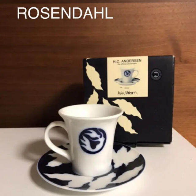 Rosenthal(ローゼンタール)のアンデルセン生誕200周年公式商品⭐️ローゼンタール「人魚姫」カップ&ソーサ インテリア/住まい/日用品のキッチン/食器(食器)の商品写真