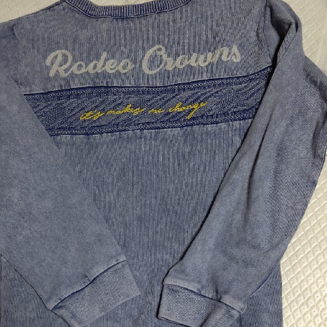 RODEO CROWNS(ロデオクラウンズ)の試着のみ！今季新作ロデオクラウンズ ニットトレーナー130 キッズ/ベビー/マタニティのキッズ服男の子用(90cm~)(Tシャツ/カットソー)の商品写真