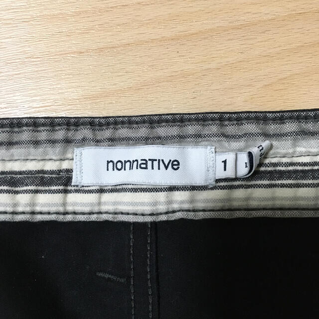 nonnative(ノンネイティブ)のノンネイティブ　黒　パンツ メンズのパンツ(チノパン)の商品写真