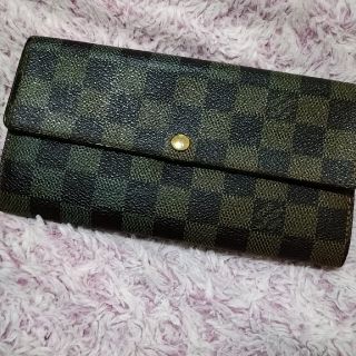 ルイヴィトン(LOUIS VUITTON)のルイヴィトン　ダミエ　サラ正規品長財布(財布)