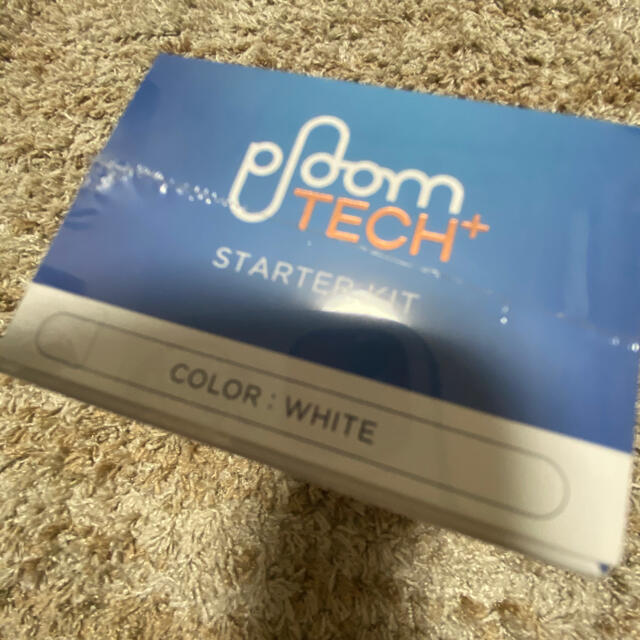 PloomTECH(プルームテック)の●プルームテックプラス●ホワイト　新品未開封　おまけ　Ploom TECH+⑤ メンズのファッション小物(タバコグッズ)の商品写真