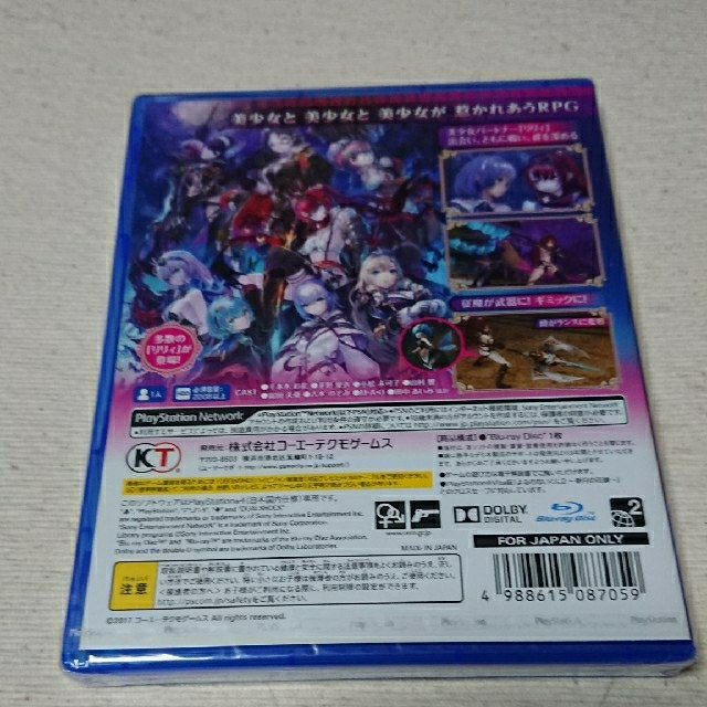 PlayStation4(プレイステーション4)のよるのないくに2 ～新月の花嫁～ PS4 エンタメ/ホビーのゲームソフト/ゲーム機本体(家庭用ゲームソフト)の商品写真