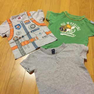 ベビーギャップ(babyGAP)のTシャツ3点セット 80サイズ GAPほか(Ｔシャツ)