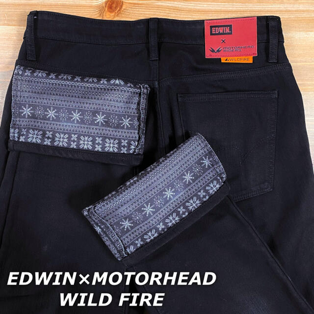 EDWIN(エドウィン)のEDWIN MOTORHEAD RIDERS 防寒 防風 ストレッチパンツ 自動車/バイクのバイク(装備/装具)の商品写真