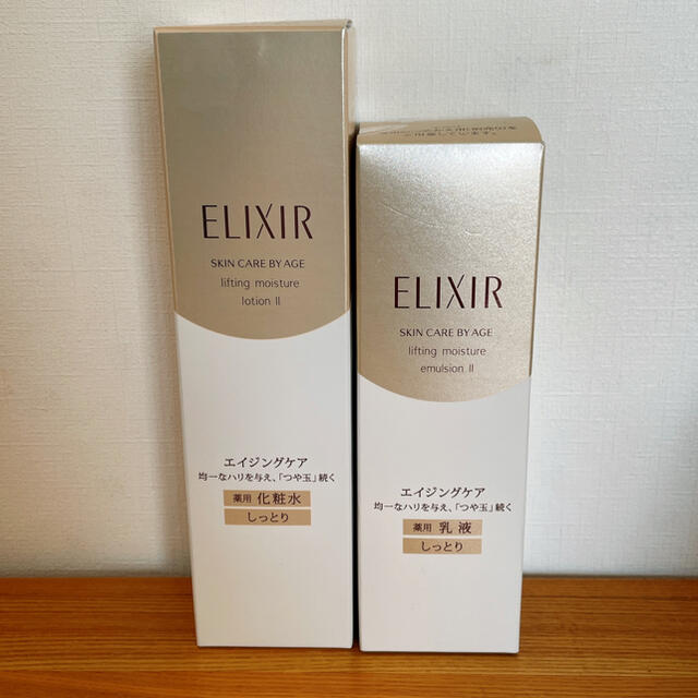 ELIXIR - エリクシールシュペリエル 化粧水 乳液 セットの通販 by ...