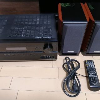 オンキヨー(ONKYO)のONKYO アンプ TX SA608 スピーカー D112ELtdセット(アンプ)