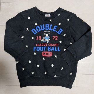 ダブルビー(DOUBLE.B)の専用ダブルB☆黒 トレーナー 120 グレーと2枚(Tシャツ/カットソー)
