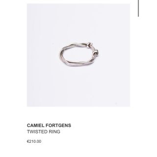 ワンエルディーケーセレクト(1LDK SELECT)のCAMIEL FORTGENS  TWISTED RING(リング(指輪))