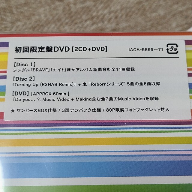 【匿名配送】This is 嵐　CDアルバム+DVD 初回限定盤