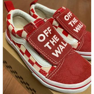 ヴァンズ(VANS)のVANS キッズ　スニーカー　18cm ベルクロ　(スニーカー)