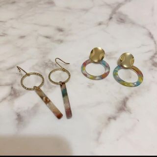 ピアス　2点セット(ピアス)