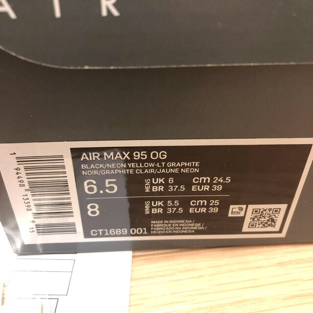 NIKE(ナイキ)の24.5 メンズ Nike Air Max 95 OG Neon (2020)  メンズの靴/シューズ(スニーカー)の商品写真