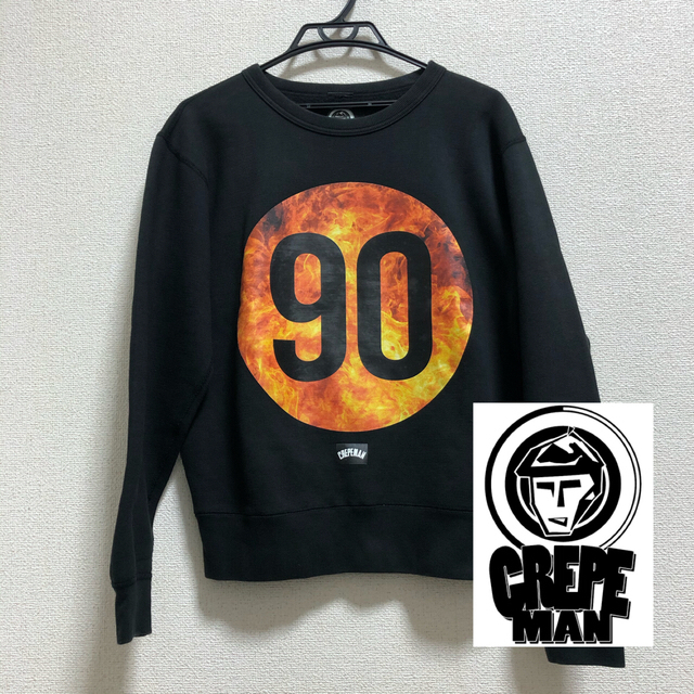 Crepeman Sweatshirt Black メンズのトップス(スウェット)の商品写真