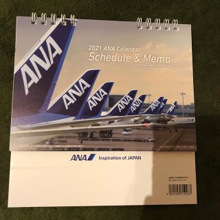 エーエヌエー(ゼンニッポンクウユ)(ANA(全日本空輸))のANA 卓上カレンダー2021(カレンダー/スケジュール)