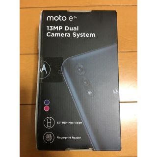 【新品】moto e6s 2GB/32GB メトログレー