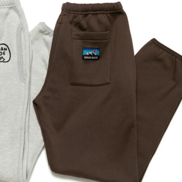 HUMAN MADE SWEAT FLEECE PANTS DUCK メンズのパンツ(ワークパンツ/カーゴパンツ)の商品写真