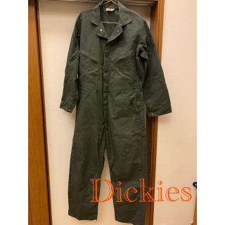 ディッキーズ(Dickies)のDickies ディッキーズ4879 つなぎ オールインワン　オリーブグリーン(カバーオール)