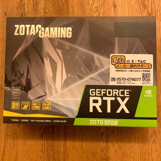 ZOTAC RTX 2070 SUPER Twin Fan - PCパーツ