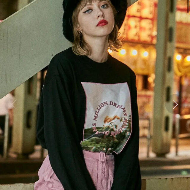 jouetie(ジュエティ)のjouetie ジュエティー　ロンT ロンティー レディースのトップス(Tシャツ(長袖/七分))の商品写真