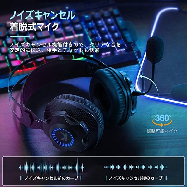 VANKYO Captain100 ゲーミングヘッドセット 新品未開封 1