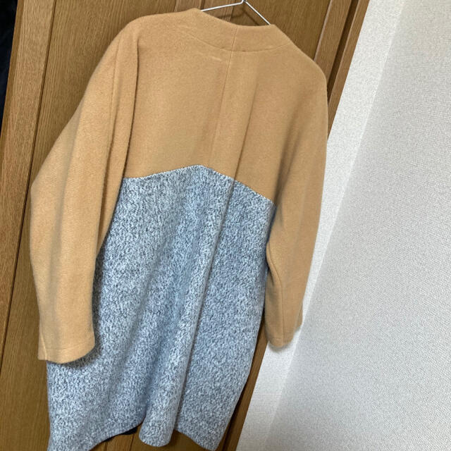 ZARA(ザラ)のZARA♡コート♡カーディガン♡バイカラーデザイン レディースのジャケット/アウター(ガウンコート)の商品写真